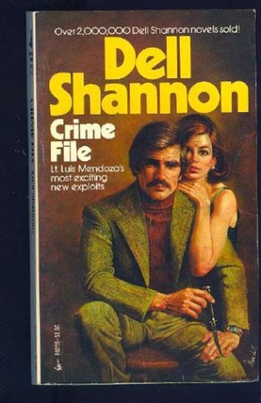Book cover for "Crime File" by Dell Shannon