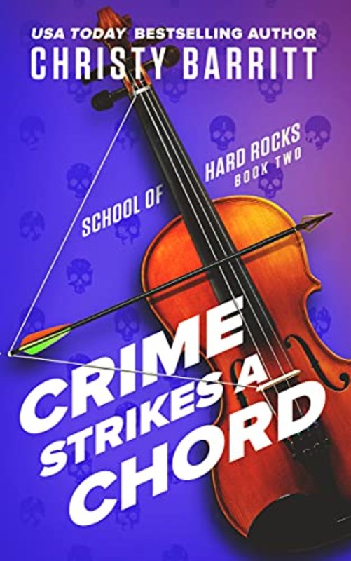 Book cover for "Crime Strikes a Chord" by Christy Barritt