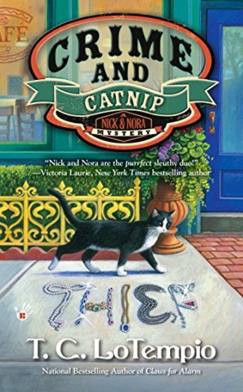 Book cover for "Crime and Catnip" by TC LoTempio