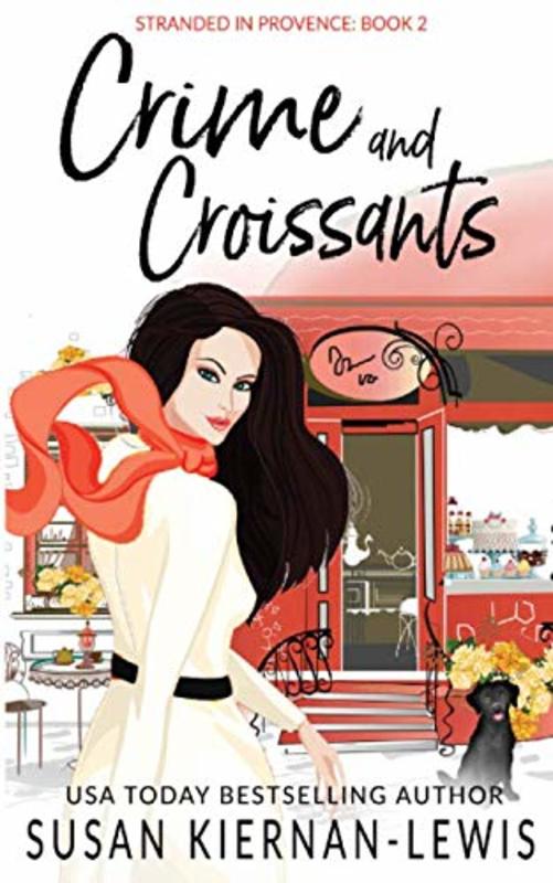 Book cover for "Crime and Croissants" by Susan Kiernan Lewis