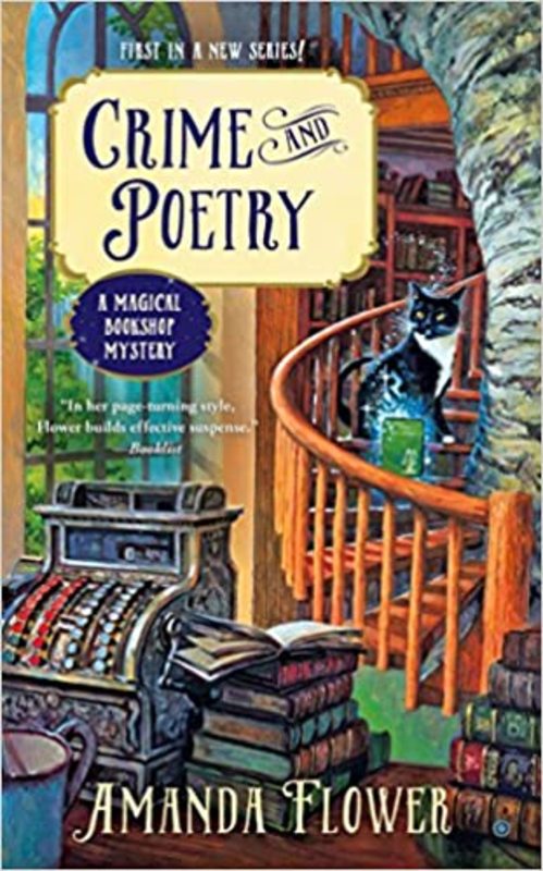 Book cover for "Crime and Poetry" by Amanda Flower