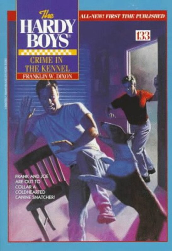 Book cover for "Crime in the Kennel" by Franklin W Dixon