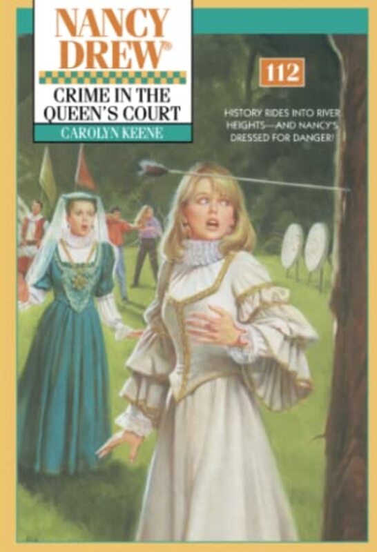 Book cover for "Crime in the Queen's Court" by Mildred A Wirt