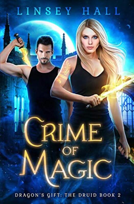 Book cover for "Crime of Magic" by Linsey Hall