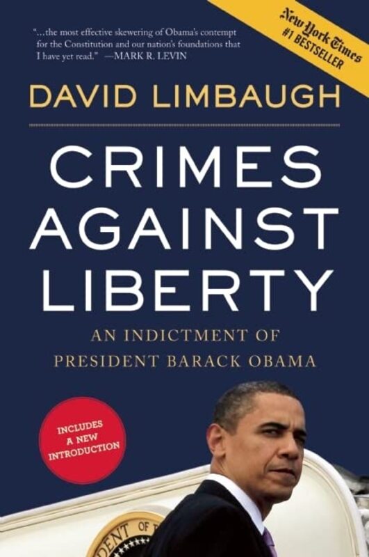 Book cover for "Crimes Against Liberty" by David Limbaugh
