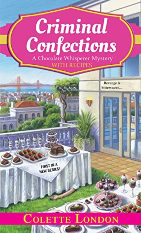 Book cover for "Criminal Confections" by Colette London