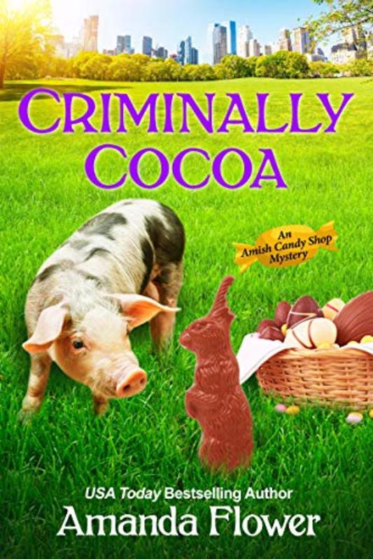 Book cover for "Criminally Cocoa" by Amanda Flower