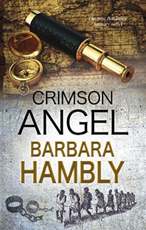 Book cover for "Crimson Angel" by Barbara Hambly