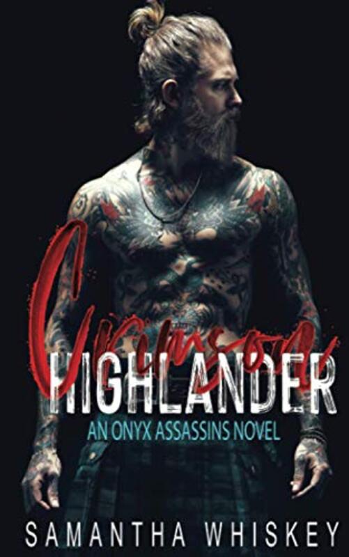 Book cover for "Crimson Highlander" by Samantha Whiskey