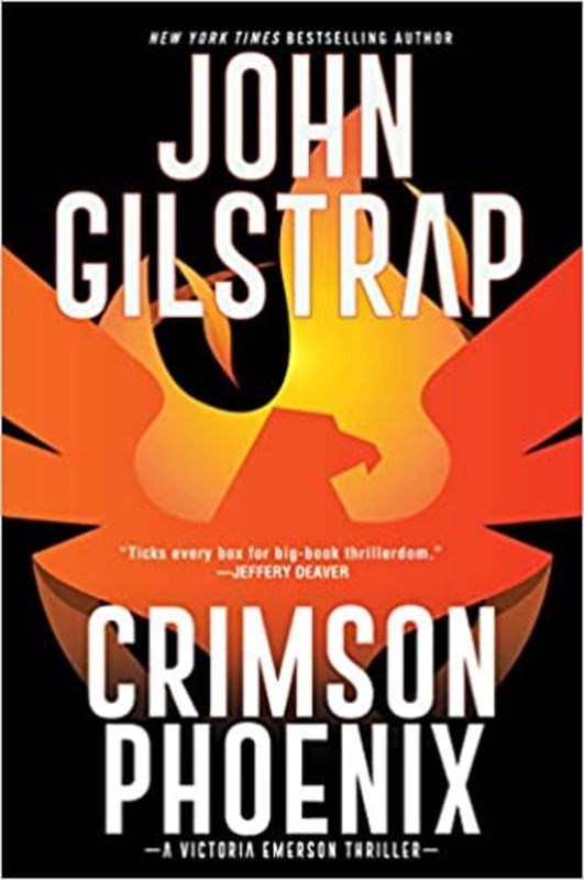 Book cover for "Crimson Phoenix" by John Gilstrap