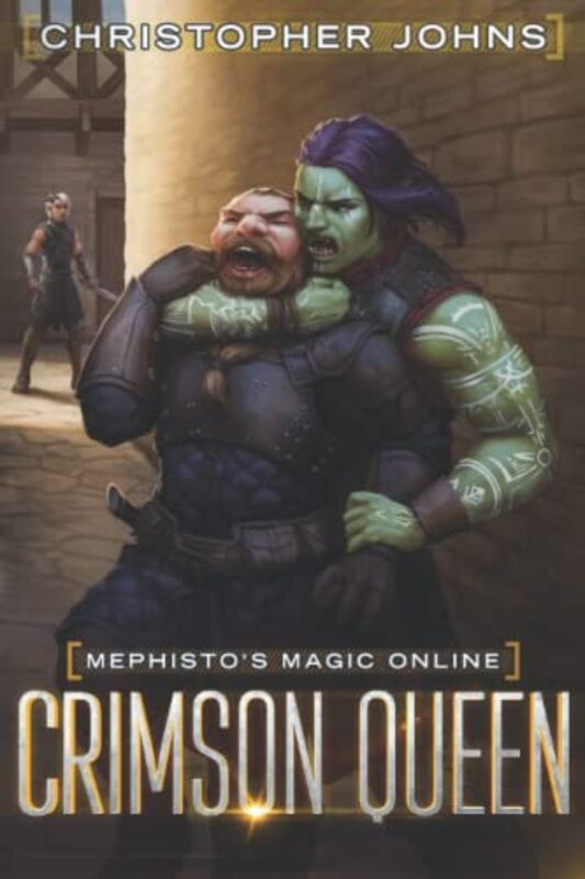 Book cover for "Crimson Queen" by Christopher Johns