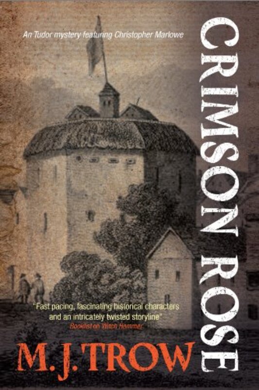 Book cover for "Crimson Rose" by MJ Trow