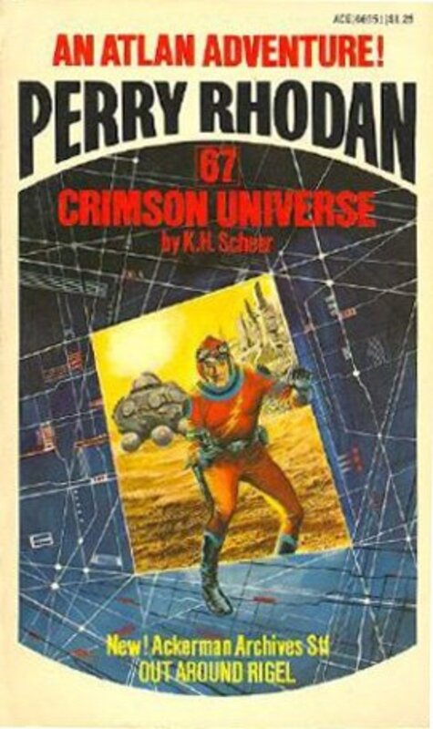 Book cover for "Crimson Universe" by Kurt Brand