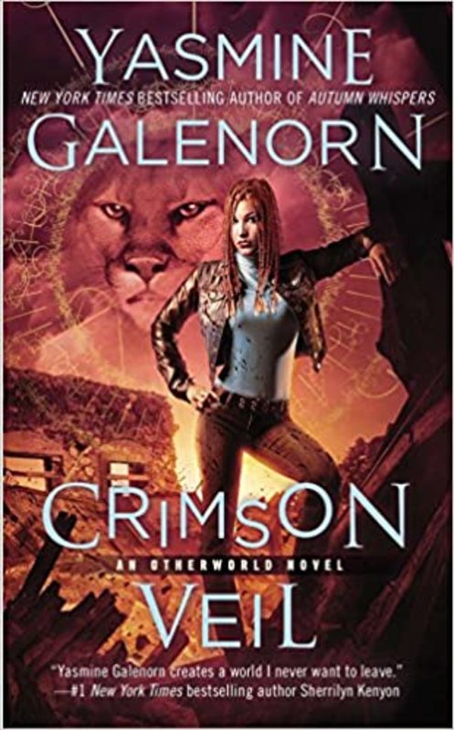 Book cover for "Crimson Veil" by Yasmine Galenorn