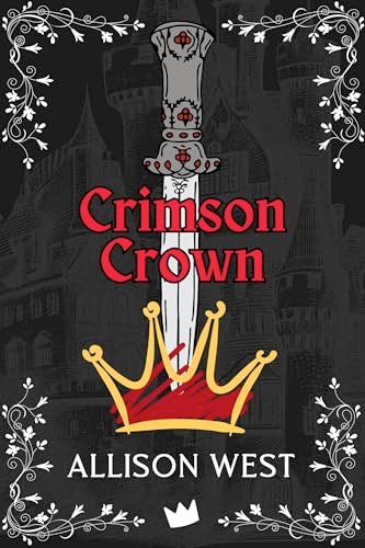 Book cover for "Crimson Crown" by Willow Fox