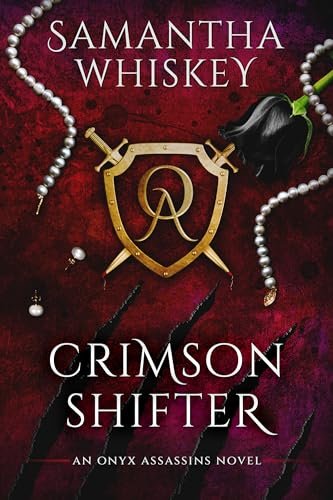 Book cover for "Crimson Shifter" by Samantha Whiskey