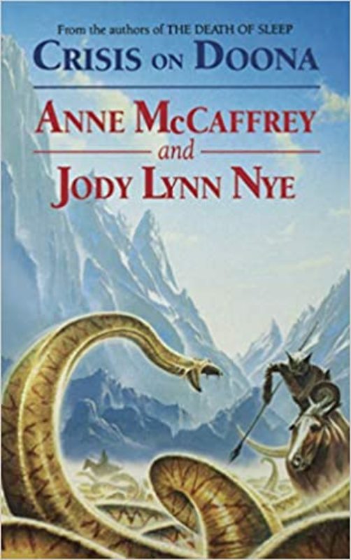 Book cover for "Crisis on Doona" by Anne McCaffrey