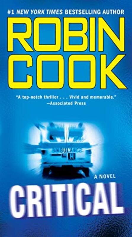 Book cover for "Critical" by Robin Cook