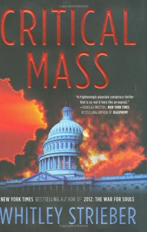 Book cover for "Critical Mass" by Whitley Strieber