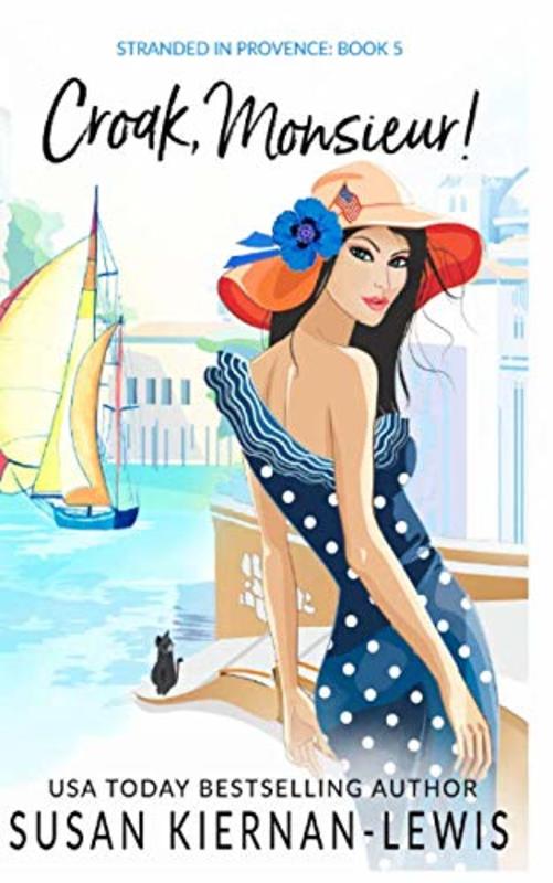 Book cover for "Croak, Monsieur!" by Susan Kiernan Lewis