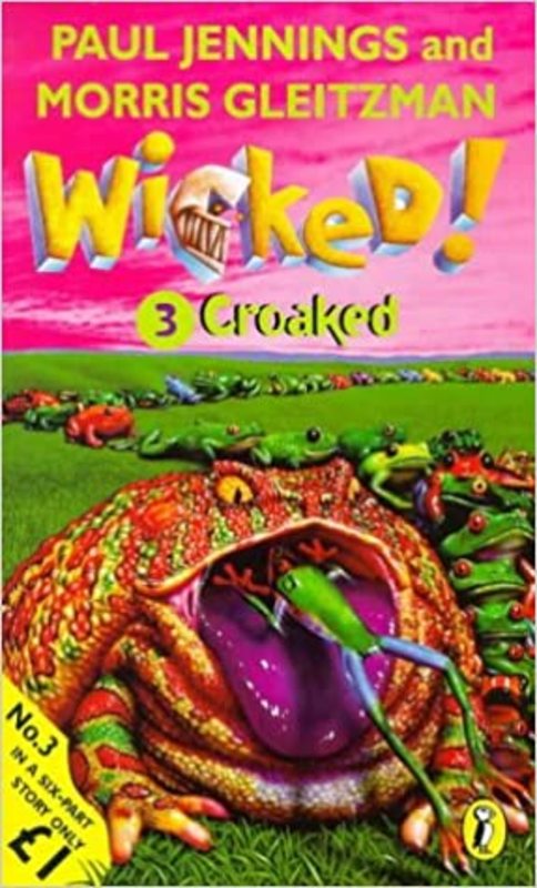 Book cover for "Croaked" by Morris Gleitzman