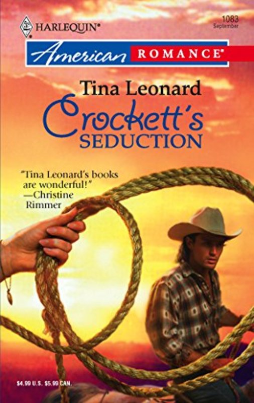 Book cover for "Crockett's Seduction" by Tina Leonard