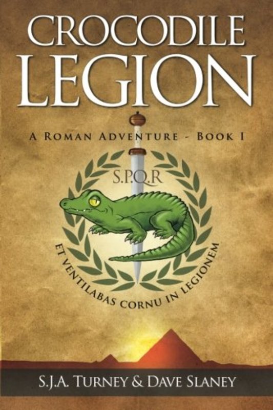Book cover for "Crocodile Legion" by Simon S J A Turney