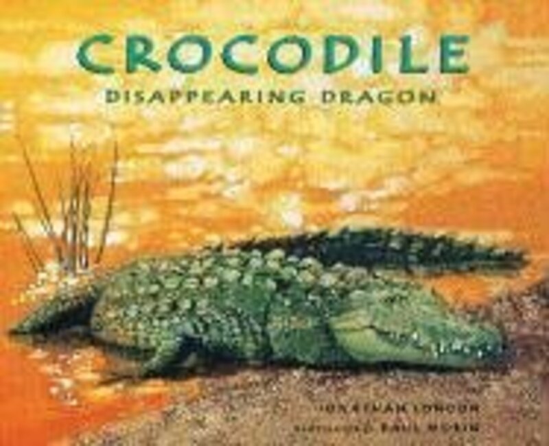 Book cover for "Crocodile: Disappearing Dragon" by Jonathan London