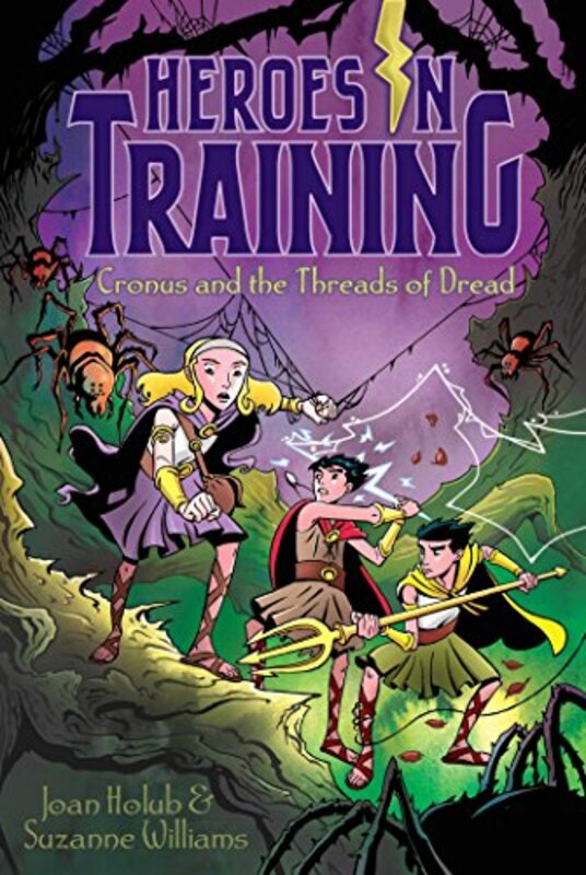 Book cover for "Cronus and the Threads of Dread" by Suzanne Williams