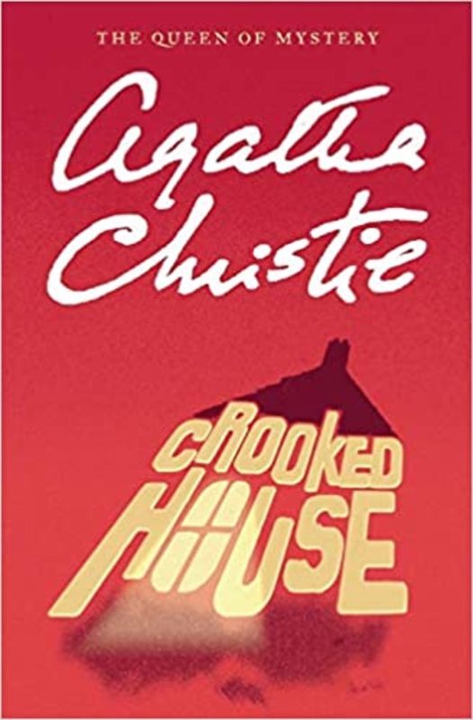 Book cover for "Crooked House" by Agatha Christie