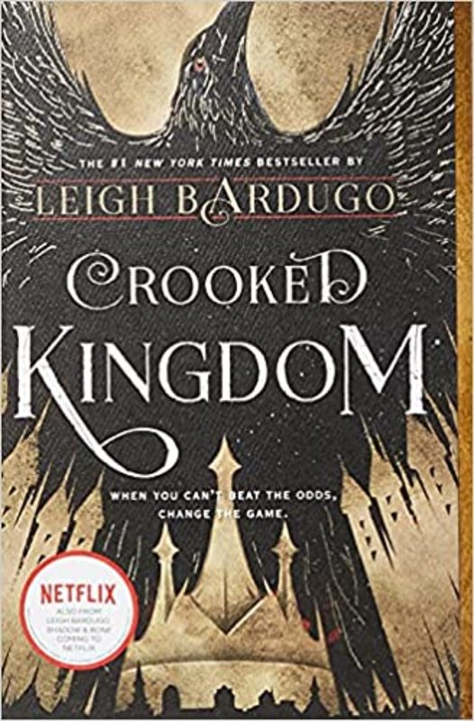 Book cover for "Crooked Kingdom"