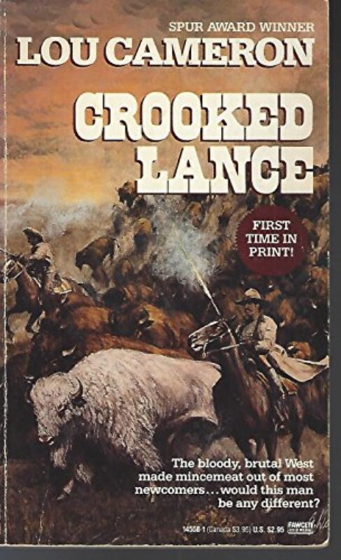 Book cover for "Crooked Lance" by Lou Cameron