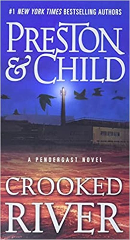 Book cover for "Crooked River" by Douglas Preston