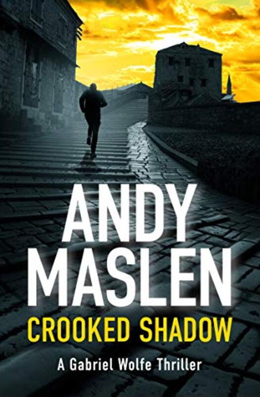Book cover for "Crooked Shadow" by Andy Maslen