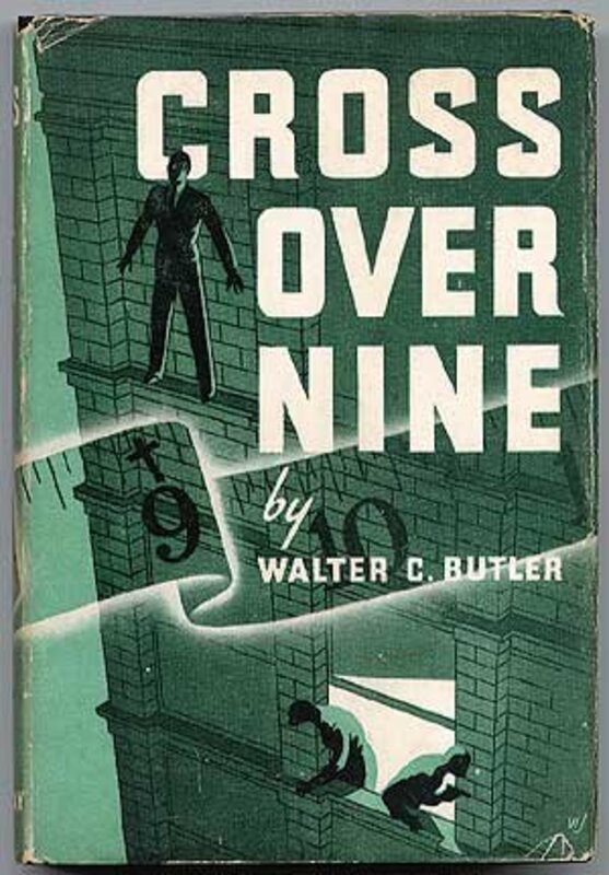 Book cover for "Cross Over Nine" by Max Brand