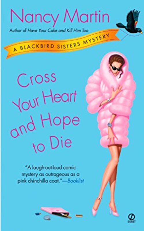 Book cover for "Cross Your Heart and Hope to Die" by Nancy Martin
