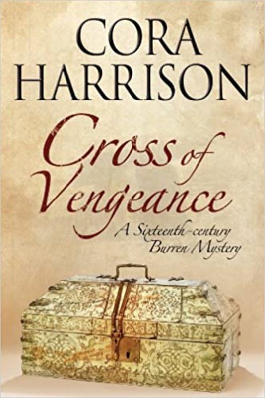 Book cover for "Cross of Vengeance" by Cora Harrison