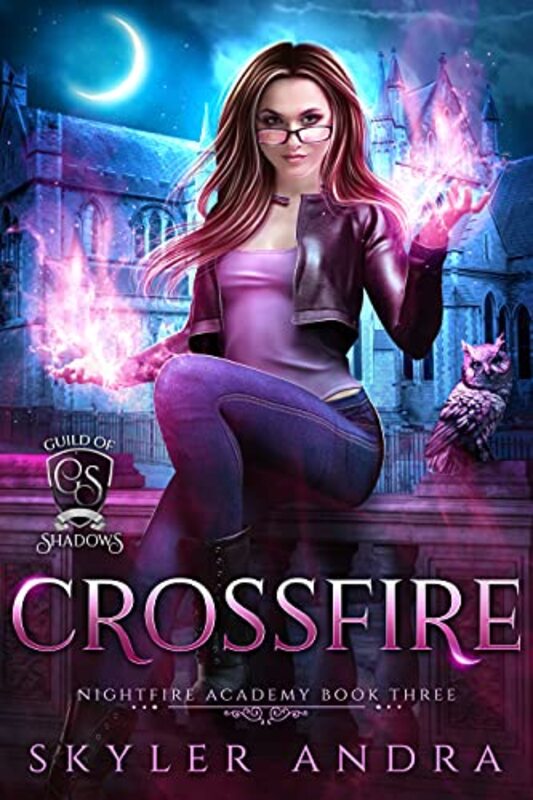 Book cover for "Crossfire" by Mila Young
