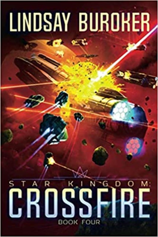 Book cover for "Crossfire" by Lindsay Buroker