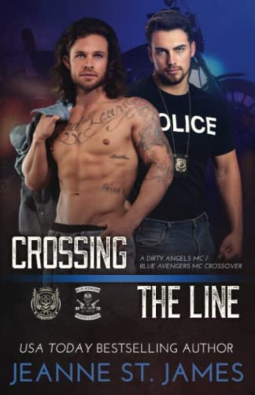 Book cover for "Crossing the Line" by Jeanne St James