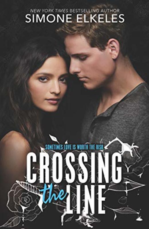 Book cover for "Crossing the Line" by Simone Elkeles