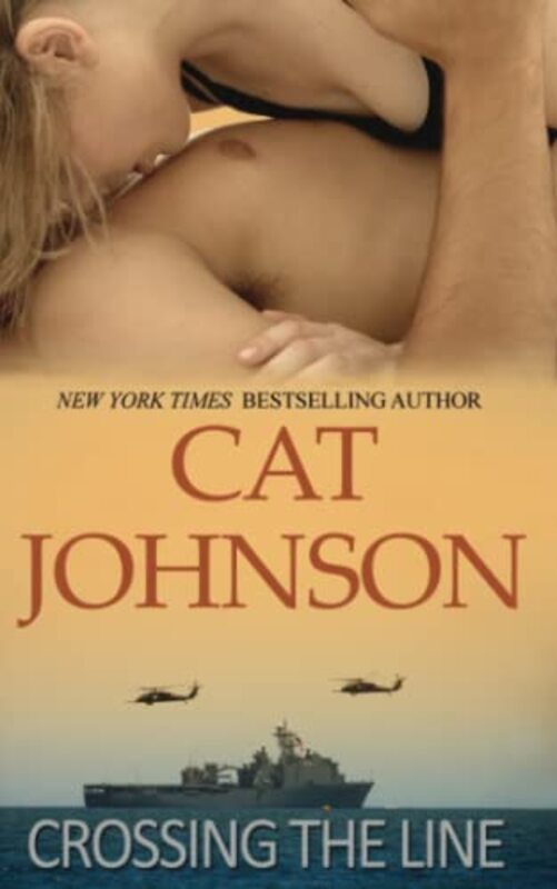 Book cover for "Crossing the Line" by Cat Johnson