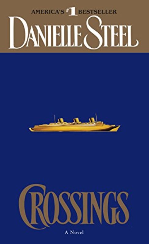 Book cover for "Crossings" by Danielle Steel