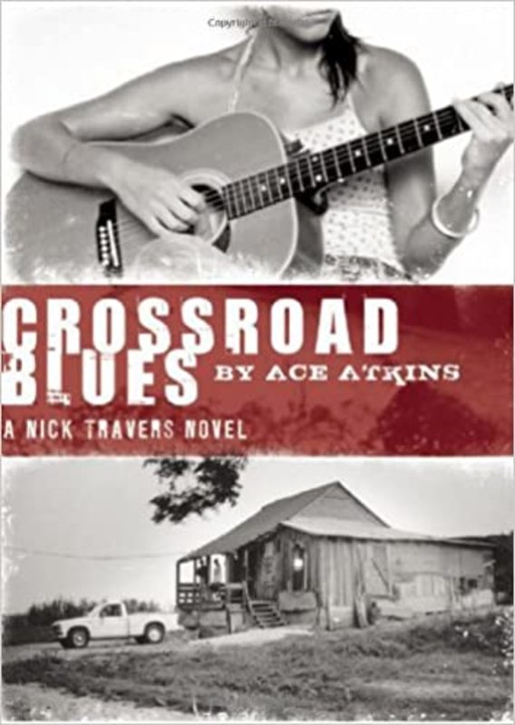 Book cover for "Crossroad Blues" by Ace Atkins