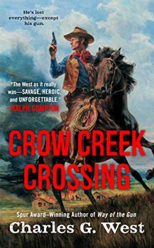 Book cover for "Crow Creek Crossing" by Charles G West