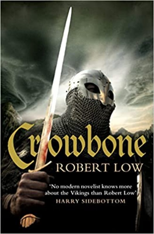 Book cover for "Crowbone" by Robert Low