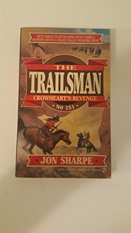 Book cover for "Crowheart's Revenge" by Jon Sharpe