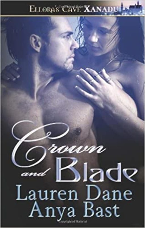 Book cover for "Crown and Blade" by Lauren Dane