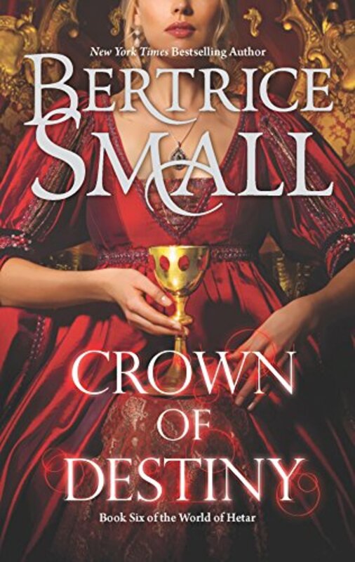 Book cover for "Crown of Destiny" by Bertrice Small