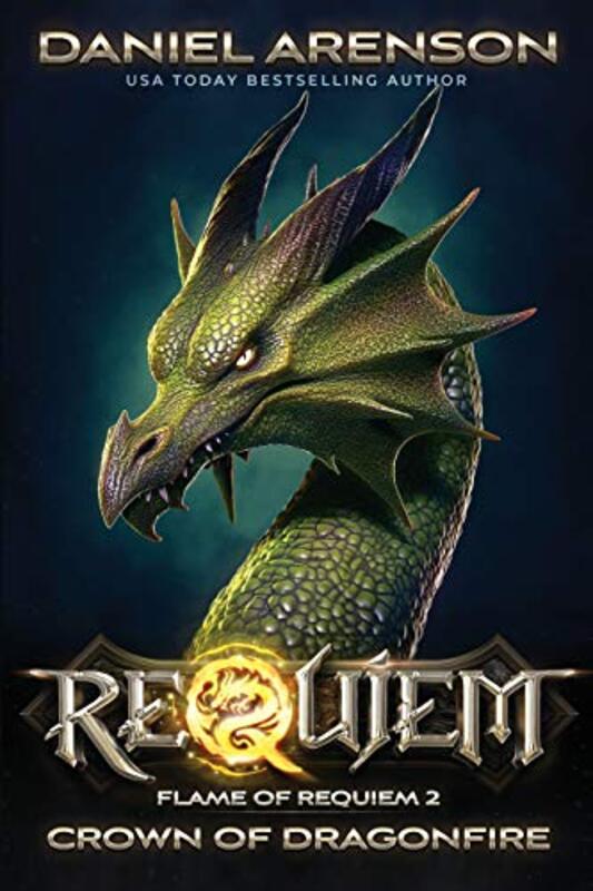 Book cover for "Crown of Dragonfire" by Daniel Arenson